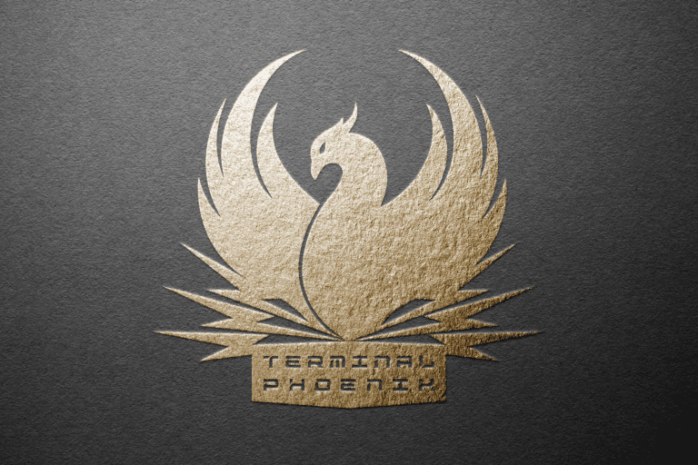 Terminal Pheonix Gaming Logo Graphic Design